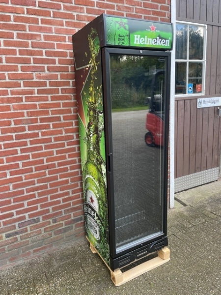 boezem lila Mand Heineken bier koelkast incl. verlichting glasdeur koeling -  HorecaMarktplein.nl