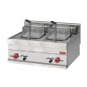 Gastro650 elektrische friteuse 2x 10ltr 60/70 FRE