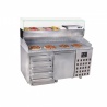 PIZZAWERKBANK 1 DEUR 5 LADEN