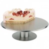 RVS draaibare taartschotel 30cm