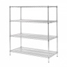 Vogue voorraadrek met 4 schappen 183x61cm