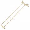 Glasrek messing 41cm