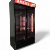 Amstel dubbeldeurs bier koelkast incl. verlichting