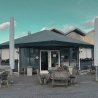 Ter Overname Eetcafe Moos in Zegveld in de provincie Utrecht. Vrijstaand paviljoen met terras.