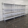 Koelcel / Vriescel stelling 398 x 57,5 x 173 cm
