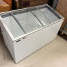 Tefcold bovenlader vrieskist met glasdeur