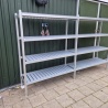 Koelcel / Vriescel stelling 287 x 45 x 170 cm