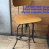 restaurant stoelen en krukken in industri�le stijl