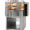 Van safecold Gas pizza oven met draaiende dek en base RP1