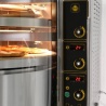 Van safecold Gas pizza oven met draaiende dek en base RP1