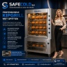 Van Safecold Elektrische  grill met planetaire rotatie van spits T30P