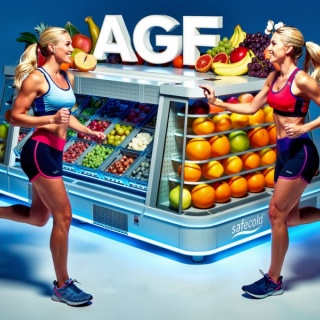 Luxe gekoelde Groente & Fruit koelmeubels