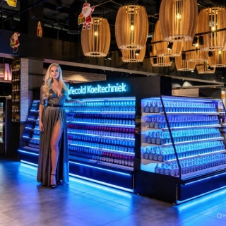 Uitgebreid scala High Performance Supermarkt koelmeubelen