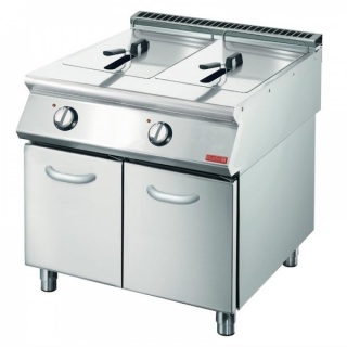 Gastro700 elektrische friteuse 2x 10ltr 70/80 FRE