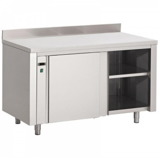 GastroRVS warmhoudkast met achteropstand 85x180x70cm