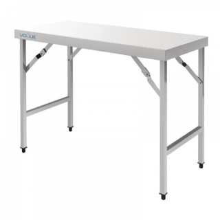 Vogue inklapbare RVS werktafel 180cm