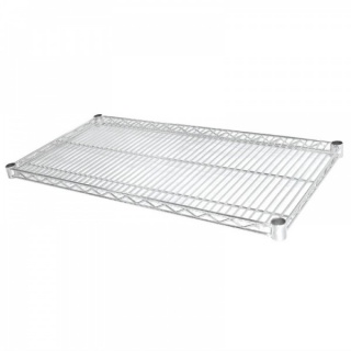 Vogue chroom schappen voor Vogue voorraadrekken 122x45.7cm
