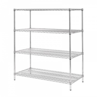 Vogue voorraadrek met 4 schappen 183x61cm