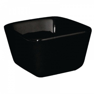 Olympia zwarte hoge mini schaal 7.5 x 7.5 x 5cm