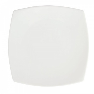 Olympia Whiteware vierkante borden met afgeronde hoeken 30.5cm