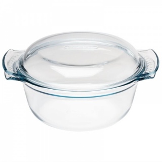Pyrex ronde glazen casserole 3.5ltr
