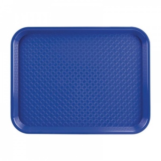 Kristallon dienblad plastic 305 x 415mm blauw