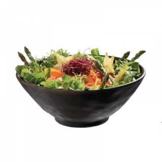 Marone melamine kom zwart 21cm