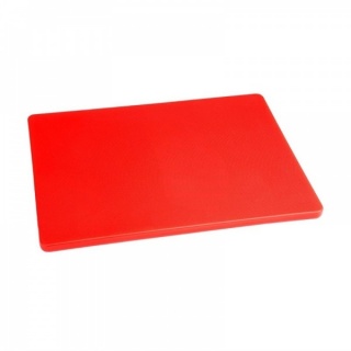 Hygiplas LDPE snijplank rood 305x229x12mm
