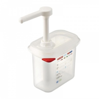 Araven sausdispenser GN 1/9 transparant 1.5ltr