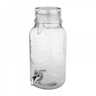 Olympia drankdispenser met tekst en klemdeksel 3.6ltr