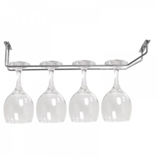 Olympia glazenrek verchroomd 40.5cm