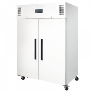 Polar 2-deurs vriezer wit 1200ltr