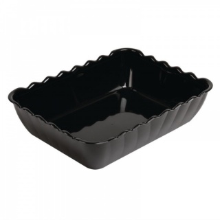 Kristallon buffetschaal zwart 4.25ltr