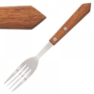 Olympia steakvork hout heft