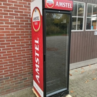 Amstel bier koelkast incl. verlichting glasdeur koeling