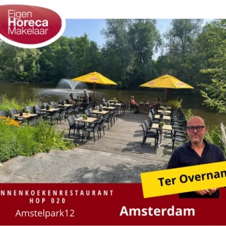 Ter Overname Pannenkoekenrestaurant 020 in het Amstelpark in Amsterdam