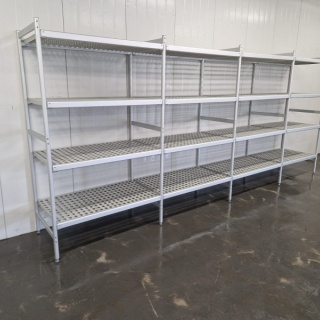 Koelcel / Vriescel stelling 398 x 57,5 x 173 cm