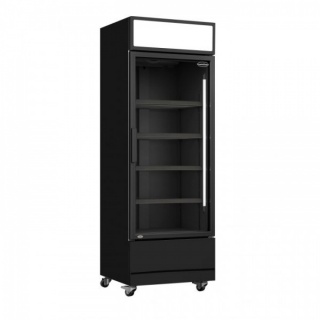 Glasdeur Koelkast 360L ? Zwart