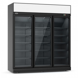 Koelkast 3 Glasdeuren 1530L INS-1530R BL