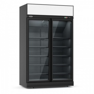 Koelkast 2 Glasdeuren 1000L  INS-1000R BL