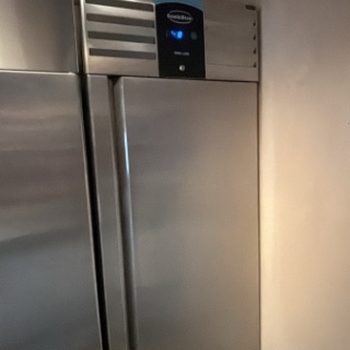 CombiSteel professionele RVS vrieskast 700 liter